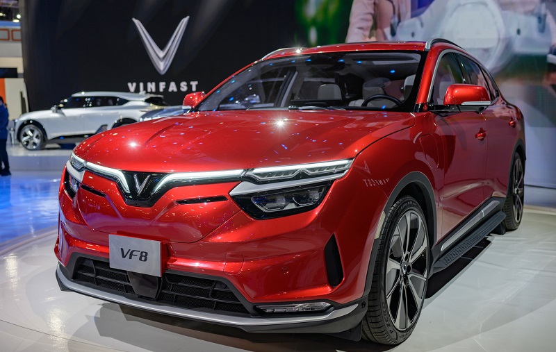 VF 8 tăng nhẹ số lượng xe bán ra thị trường trong tháng 2